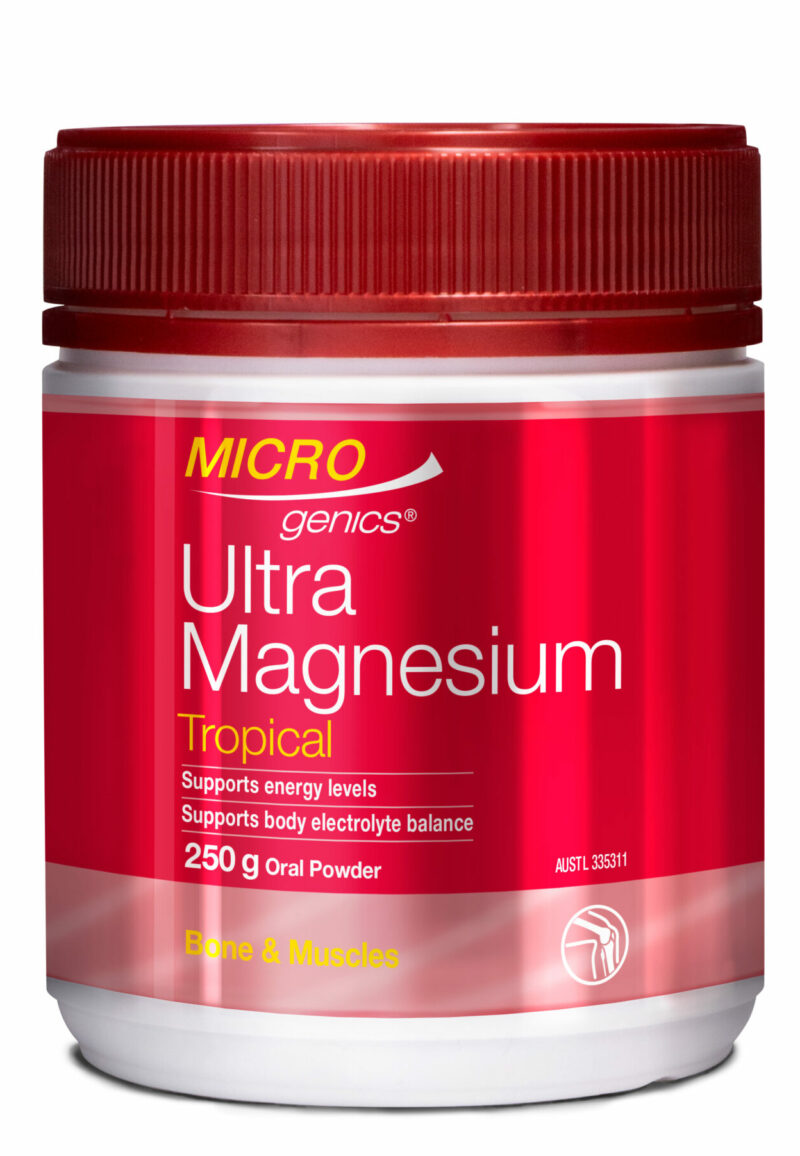 MICROGENICS ULTRA MAGNEISUM TROPICAL 250G POWDER Microgenics